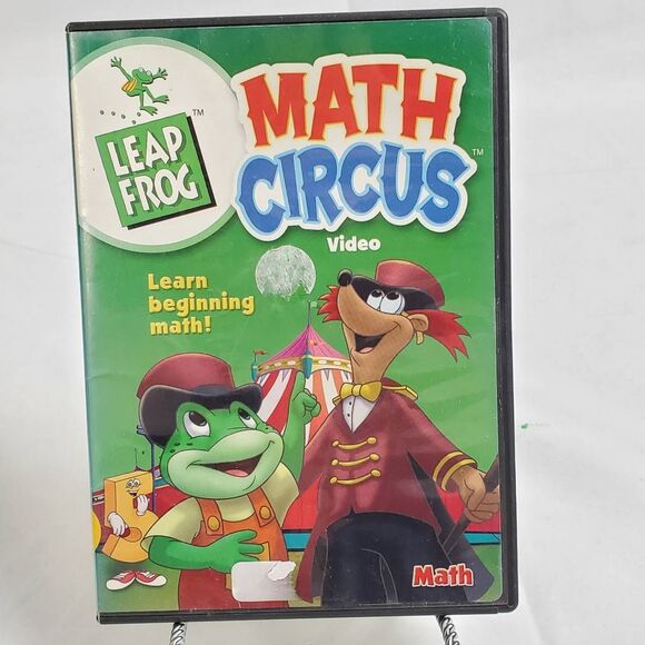 LeapFrog Math Circus DVD Educational Learning Ages 3-6 - Picture 1 of 3